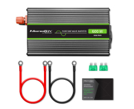 Qoltec Przetwornica napięcia 300W/600W 12V na 230V | - 1144887 - zdjęcie 4